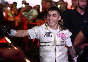 Andrés Campos no se achica tras su tropiezo ante Sunny Edwards: «Queda mucho camino»