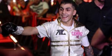 Andrés Campos no se achica tras su tropiezo ante Sunny Edwards: «Queda mucho camino»